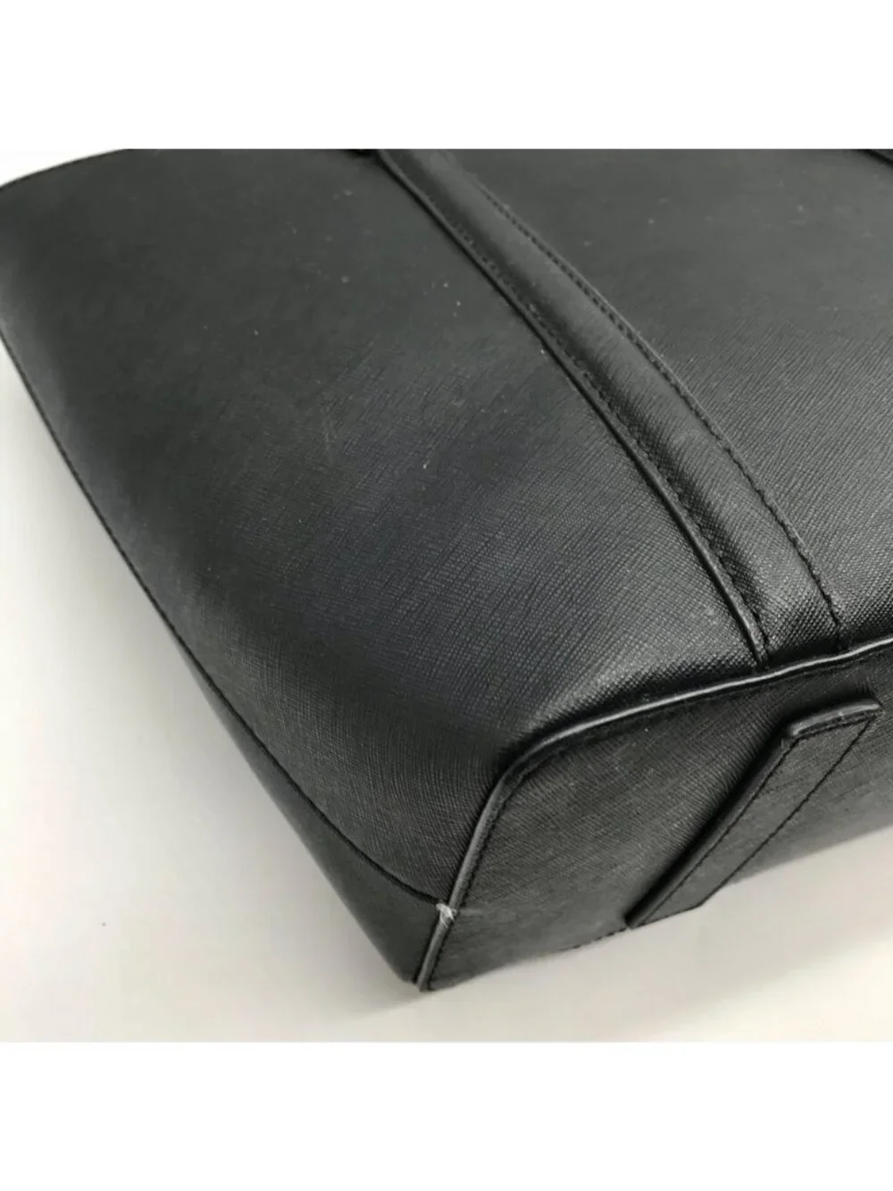 Kate Spade Black Saffiano Leather Cara Shoulder Bag